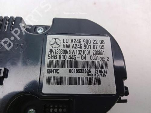 Climate control MERCEDES-BENZ A-CLASS (W176) A 180 CDI / d (176.012) | BP31145183I5