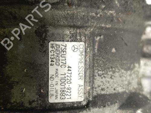 AC compressor MERCEDES-BENZ M-CLASS (W163) ML 400 CDI (163.128) | BP24000295M34 