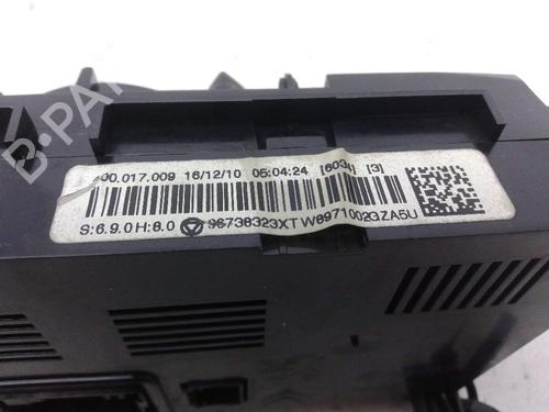 Climate control PEUGEOT 5008 (0U_, 0E_) 2.0 HDi 150 / BlueHDi 150 | BP19644137I5 