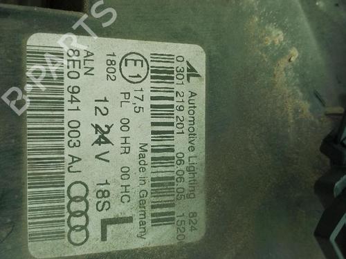 Left headlight AUDI A4 B7 (8EC) 2.0 TDI 16V | BP31871008C28