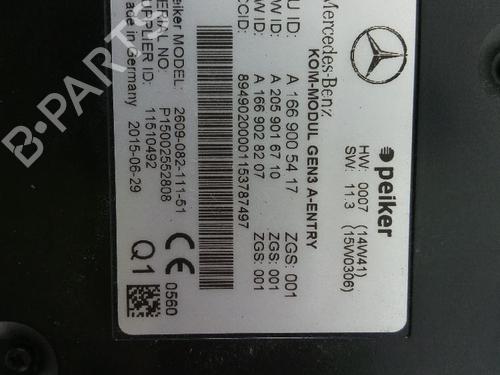 Electronic module MERCEDES-BENZ B-CLASS Sports Tourer (W246, W242) B 180 CDI / d (246.212) | BP18363159M83 