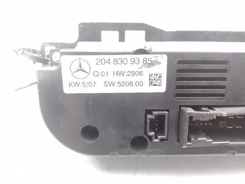 AC Styreenhet / Manøvreringsenhet MERCEDES-BENZ C-CLASS (W204) C 200 Kompressor (204.041) | BP18545467I5 