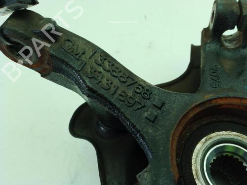 Right front steering knuckle OPEL CORSA E (X15) 1.4 (08, 68) | BP37459001M26 - Image 4