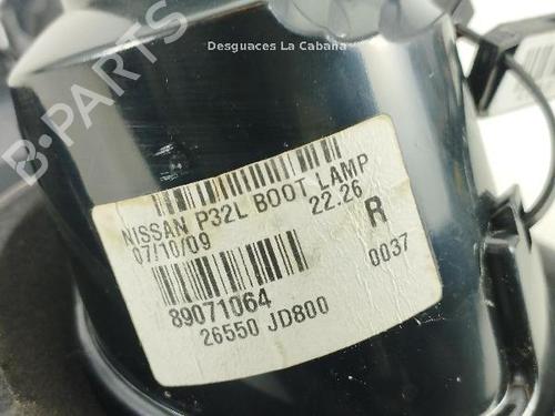 Right tailgate light NISSAN QASHQAI / QASHQAI +2 I (J10, NJ10, JJ10E) 1.5 dCi | BP24041028C80 