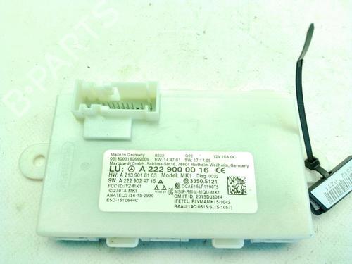 Used Electronic module Electronic module MERCEDES-BENZ E-CLASS Coupe (C238) E 300 (238.348) (245 hp) 33536760 33536760