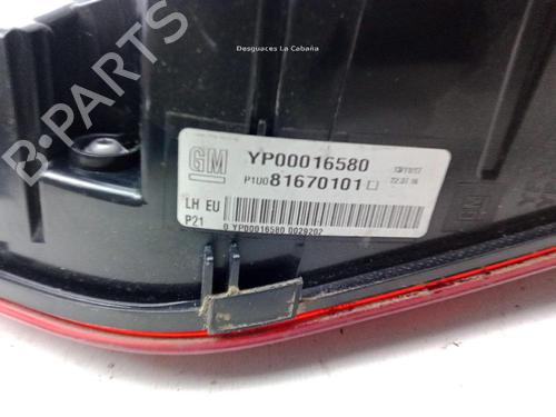 Right tailgate light OPEL GRANDLAND / GRANDLAND X (A18, P1UO) 1.6 Turbo D (75) | BP28208988C80 