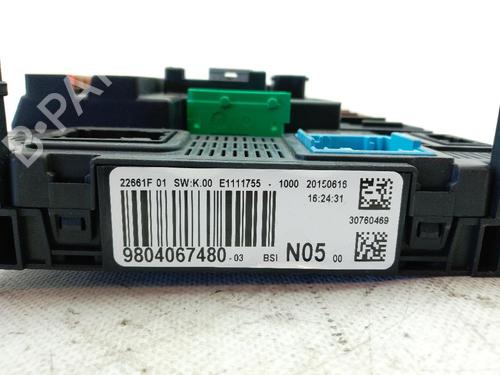 Fuse box CITROËN C4 Grand Picasso II (DA_, DE_) 1.2 THP 130 | BP24545911E1 