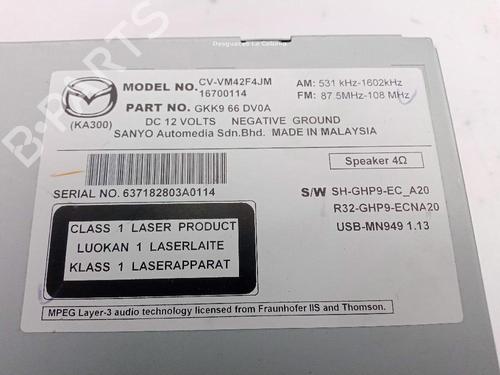 Display monitor MAZDA 6 Estate (GJ, GL) 2.2 D | BP18827149C48 - Image 3