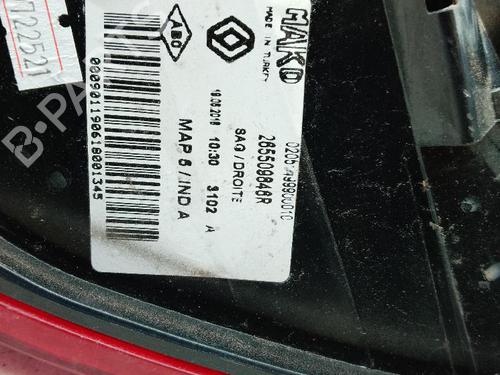 Right taillight RENAULT CLIO IV (BH_) 0.9 TCe 90 LPG | BP24051459C35 