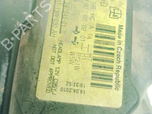 Venstre forlygte FORD FIESTA VI (CB1, CCN) 1.4 TDCi | BP28313004C28 
