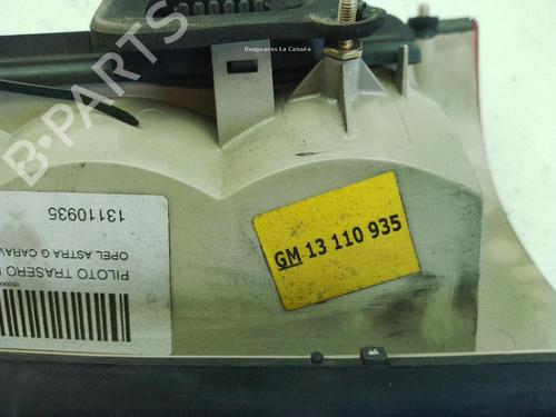 Left taillight OPEL ASTRA G Estate (T98) 2.0 DTI 16V (F35) | BP29049924C34 