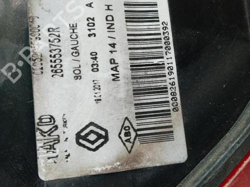 Left taillight RENAULT CLIO IV (BH_) 1.2 16V | BP24050143C34 
