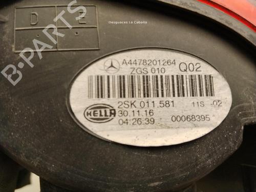 Right taillight MERCEDES-BENZ VITO Van (W447) 114 CDI (447.601, 447.603, 447.605) | BP37088281C35  - Image 5
