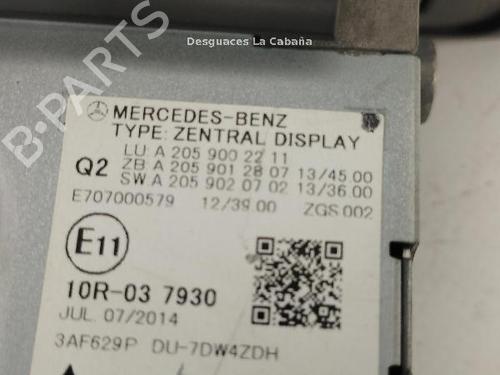 Display monitor MERCEDES-BENZ C-CLASS (W205) C 220 BlueTEC / d (205.002, 205.004) | BP24042737C48 