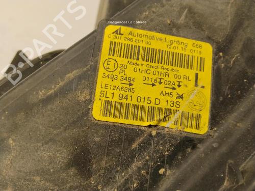 Left headlight SKODA YETI (5L) 1.2 TSI | BP40492419C28  - Image 5