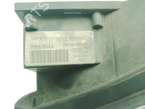Left headlight NISSAN PRIMERA (P11) 2.0 16V | BP27733667C28 