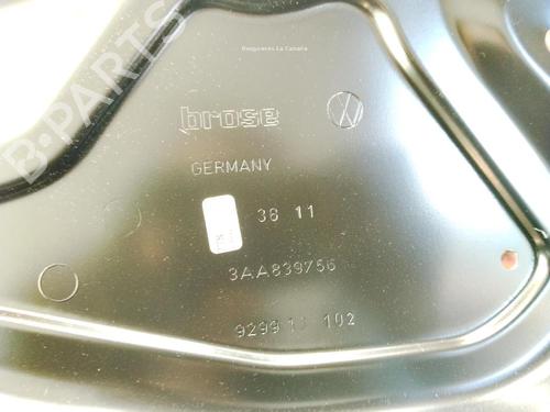 Rear right window mechanism VW PASSAT B7 Variant (365) 2.0 TDI | BP29875935C25