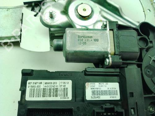 Front left window mechanism RENAULT GRAND SCÉNIC III (JZ0/1_) 1.6 dCi (JZ00, JZ12) | BP30191882C22 