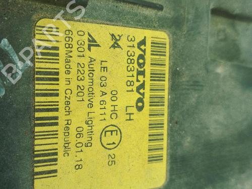 Left headlight VOLVO C70 II Convertible (542) 2.0 D | BP31752501C28