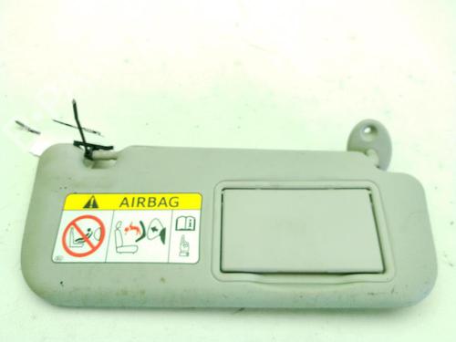Used Right sun visor Right sun visor TOYOTA AURIS (_E18_) 1.6 (ZRE181_, ZRE185_, ZRE185R, ZRE181R) (132 hp) 34053085 34053085