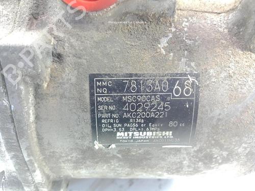 AC compressor MITSUBISHI OUTLANDER II (CW_W) 2.0 DI-D (CW8W) | BP18363584M34 