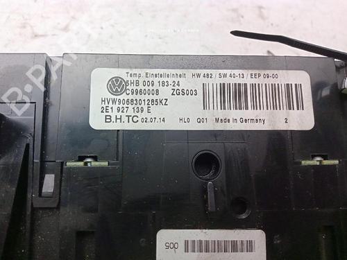 Climate control VW CRAFTER 30-50 Van (2E_) 2.0 TDI | BP30959797I5