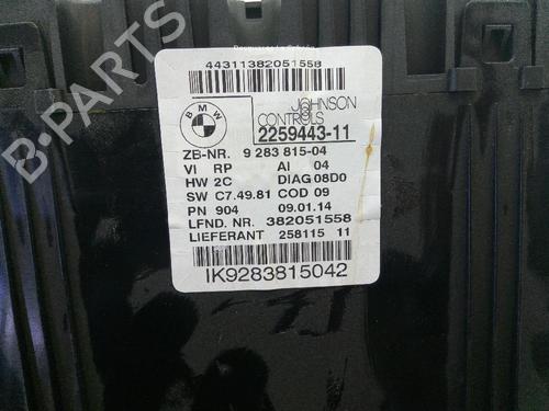 Instrument cluster BMW X1 (E84) sDrive 16 d | BP20222689C47 