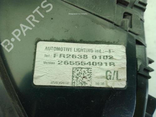 Left taillight RENAULT CLIO IV (BH_) 0.9 TCe 90 (BHNF, BHMA, BHMH, BHJK, BHJR) | BP29151547C34 