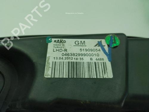 Right headlight OPEL COMBO Box Body/MPV (X12) 1.3 CDTI (B05) | BP32515665C29