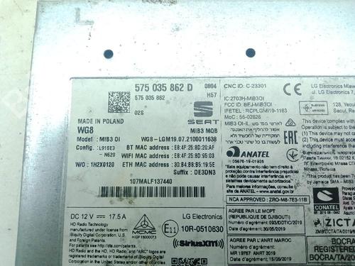 Radio SEAT ATECA (KH7, KHP) 2.0 TDI | BP18368652E6