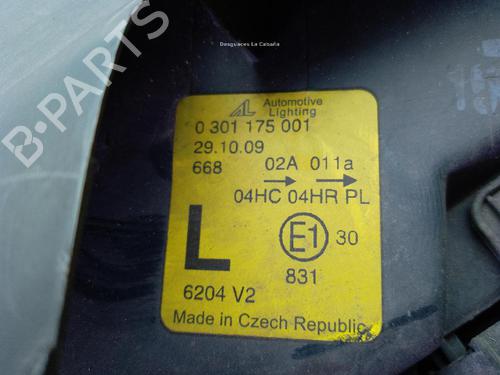 Left headlight PEUGEOT 406 (8B) 2.0 HDI 110 | BP24545037C28 