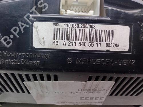 Instrument cluster MERCEDES-BENZ E-CLASS (W211) | BP29860939C47