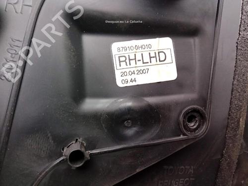 Right mirror PEUGEOT 107 (PM_, PN_) 1.0 | BP28596391C27