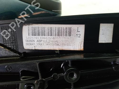 Left mirror OPEL ASTRA J (P10) 1.7 CDTI (68) | BP28578121C26 