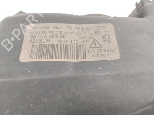 Left headlight PEUGEOT 607 (9D, 9U) 2.2 16V | BP37508693C28 - Image 5