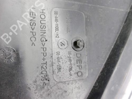 Left headlight AUDI A3 (8P1) 2.0 TDI 16V | BP32438150C28 