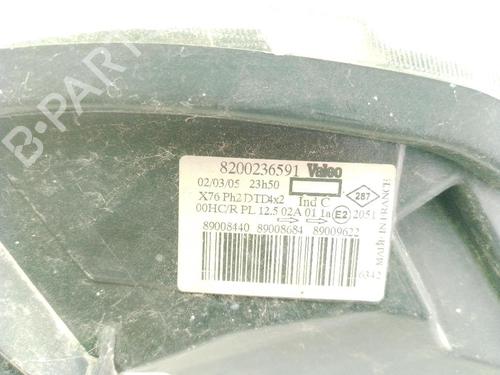 Right headlight RENAULT KANGOO (KC0/1_) 1.5 dCi (KC07) | BP30295019C29 