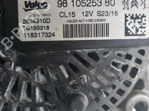 Used Alternator Alternator PEUGEOT PARTNER Tepee 1.6 BlueHDi 100 (100 hp) 18376211 18376211