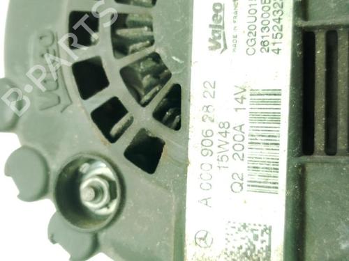 Alternator MERCEDES-BENZ V-CLASS (W447) V 220 CDI / d (447.811, 447.813, 447.815) | BP32437802M7 