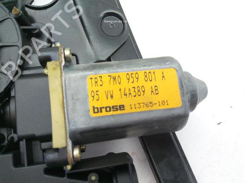 Front left window mechanism VW SHARAN (7M8, 7M9, 7M6) 1.8 T 20V | BP22719645C22 