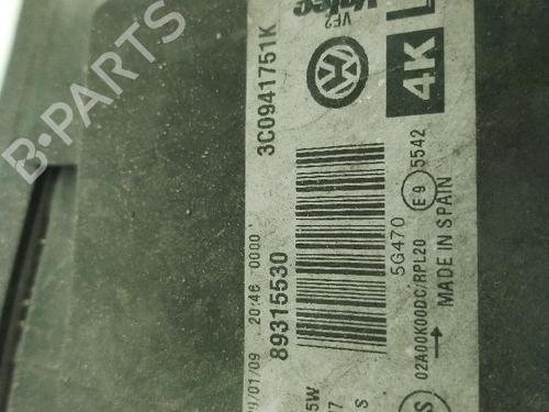 Left headlight VW PASSAT B6 (3C2) 2.0 TDI 16V | BP31848371C28 