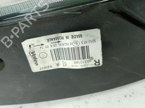 Right headlight CITROËN XSARA PICASSO (N68) 1.6 HDi | BP24001290C29 