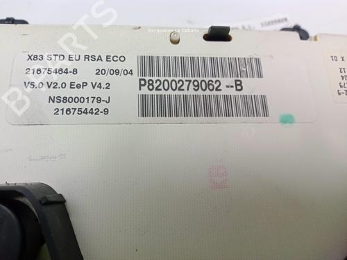 Instrument cluster RENAULT TRAFIC II Van (FL) 1.9 dCi 80 (FL0B) | BP26018851C47 