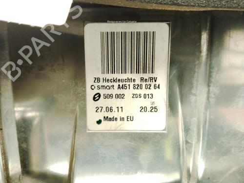 Right taillight SMART FORTWO Coupe (451) 1.0 (451.331, 451.380) | BP33014373C35 - Image 5