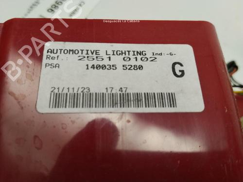 Left taillight PEUGEOT 807 (EB_) 2.0 HDI | BP37019234C34 - Image 5
