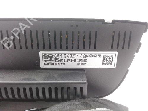 Climate control OPEL ASTRA J (P10) 1.6 CDTi (68) | BP39581346I5 - Image 3