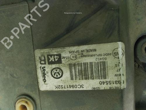 Right headlight VW PASSAT B6 (3C2) 2.0 TDI 16V | BP28488436C29