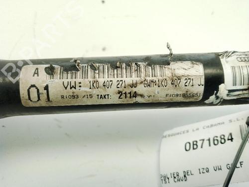 Left front driveshaft VW GOLF VI (5K1) 1.4 TSI | BP29203992M38 