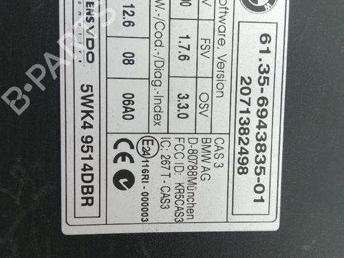 Electronic module BMW 5 (E60) 530 xd | BP18371873M83 