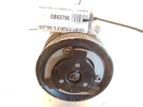 Used AC compressor AC compressor VW GOLF VII Variant (BA5, BV5) 2.0 TDI (150 hp) 27994863 27994863